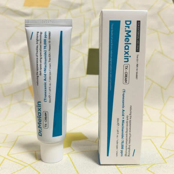 dark spot & uneven tone tx cream, tranexamic acid & niacinamide gentle peeling for dark spot care