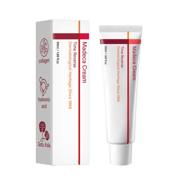 madeca cream time reverse | anti aging moisturizer for wrinkles & dry skin | cica + hyaluronic acid | korean skincare | 1.69 fl.oz