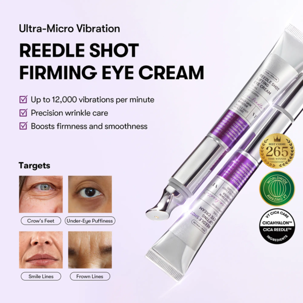 Shot Lifting Eye Cream | Vibrating Eye Cream | Anti-Aging, Dark Circle, Deep Absorption Eye Cream, Collagen Boosting Collagen Eye Cream, PDRN Eye Lifter, Lifting Eye Cream | Anti-Aging, Dark Circle, Deep Absorption Eye Cream