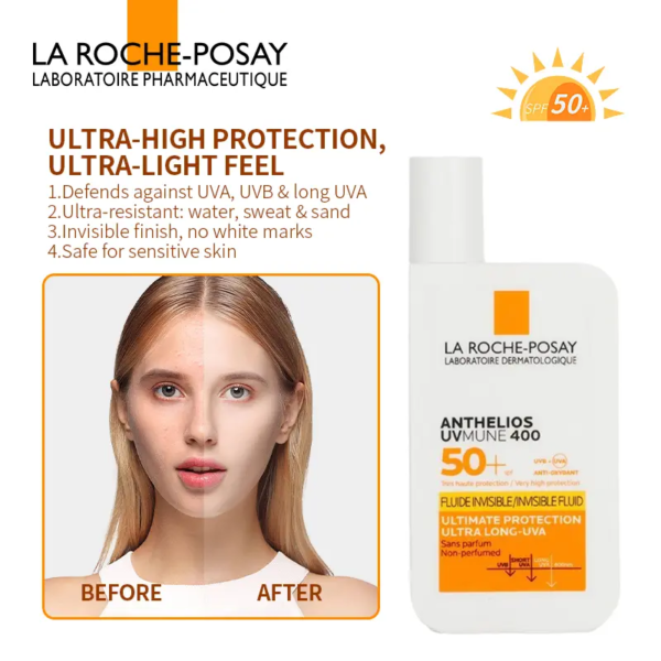 La Roche Posay Anthelios UV mune 400 Invisible Fluid SPF50 50ml/1.69oz
