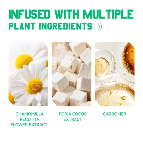 Greenvibes 9 Care Gel, featuring herbal extracts for soothing and nourishing, is gentle and non-irritating. The herbal formula is easily absorbed.