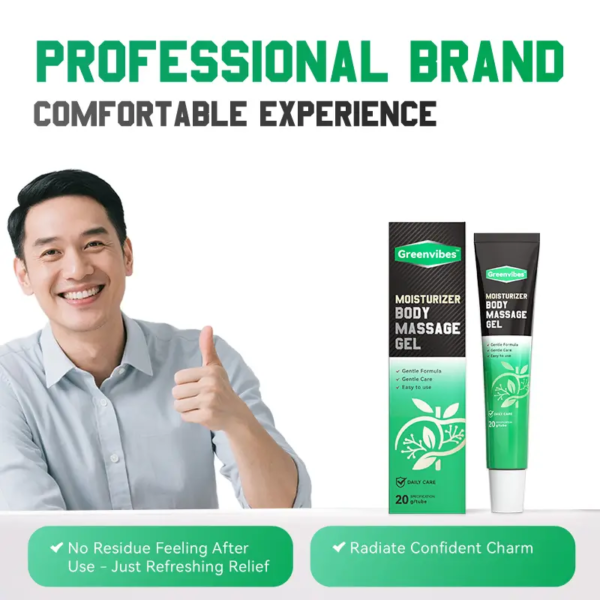 Greenvibes 9 Care Gel, featuring herbal extracts for soothing and nourishing, is gentle and non-irritating. The herbal formula is easily absorbed.
