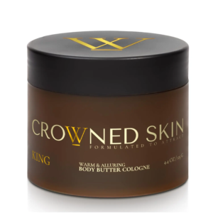 Crowned Skin King Reign Monarch Body Butter Set - Shea & Mango Butter Nourishing Moisturizer for Radiant Skin, Gentle Smoothing & Soothing Formula